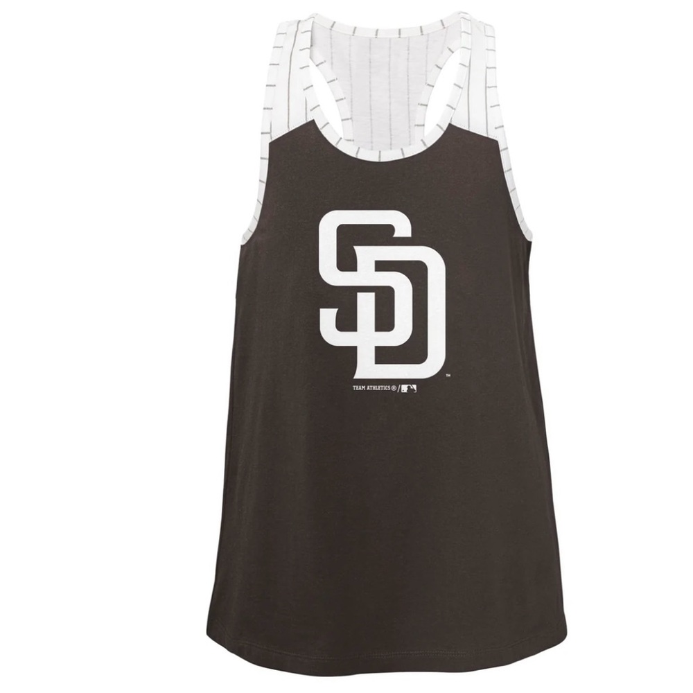 San Diego Padres baseball genuine merchandise TM child’s tank top SZ XS